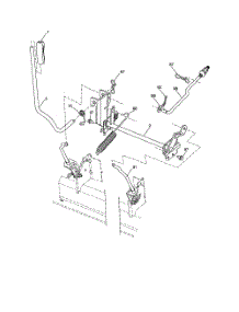 Mower Lift parts for Poulan Riding Mower Tractor 96042001600 from AppliancePartsPros.com