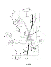 Electrical parts for Poulan Riding Mower Tractor 96042002600 from AppliancePartsPros.com