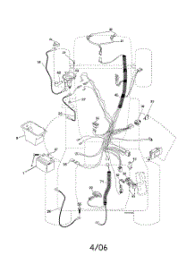 Electrical parts for Poulan Riding Mower Tractor 96042002601 from AppliancePartsPros.com