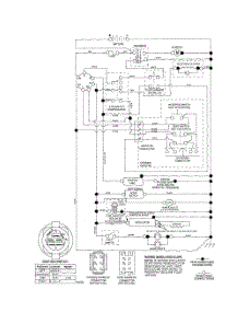 Schematic-Tractor parts for Poulan Riding Mower Tractor 96042002900 from AppliancePartsPros.com
