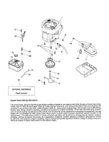 Engine parts for Poulan Riding Mower Tractor 96042003604 from AppliancePartsPros.com