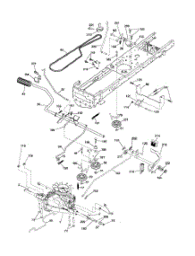 Drive parts for Poulan Riding Mower Tractor 96042010800 from AppliancePartsPros.com