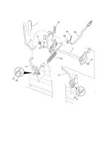Mower Lift parts for Poulan Riding Mower Tractor 96042015300 from AppliancePartsPros.com