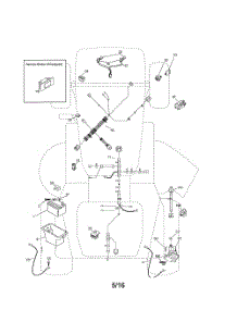Electrical parts for Poulan Riding Mower Tractor 96042016600 from AppliancePartsPros.com
