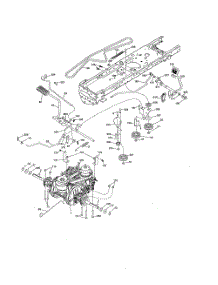 Drive parts for Poulan Riding Mower Tractor 96042016600 from AppliancePartsPros.com