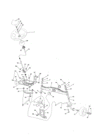 Steering parts for Poulan Riding Mower Tractor 96042016600 from AppliancePartsPros.com