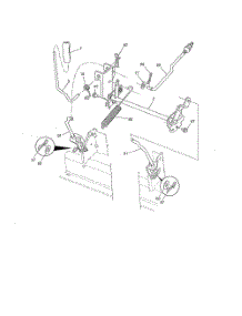 Mower Lift parts for Poulan Riding Mower Tractor 96042016600 from AppliancePartsPros.com