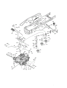 Drive parts for Poulan Riding Mower Tractor 96042016700 from AppliancePartsPros.com