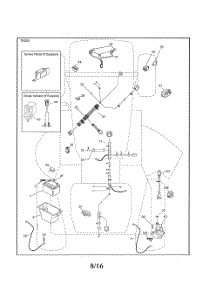 Electrical parts for Poulan Riding Mower Tractor 96042017000 from AppliancePartsPros.com