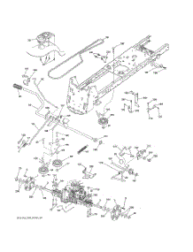 Drive parts for Poulan Riding Mower Tractor 96042017200 from AppliancePartsPros.com