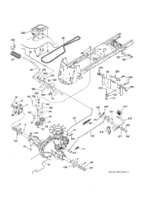 Drive parts for Poulan Riding Mower Tractor 96042017300 from AppliancePartsPros.com