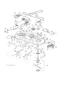 Mower Deck parts for Poulan Riding Mower Tractor 96042019300 from AppliancePartsPros.com
