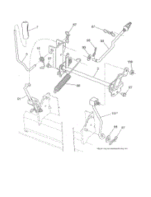 Mower Lift parts for Poulan Riding Mower Tractor 96046000800 from AppliancePartsPros.com