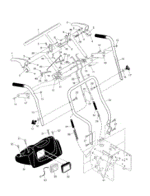 Handles parts for Poulan Snow Removal Equipment 96192000300 from AppliancePartsPros.com