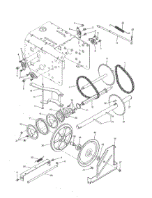 Drive parts for Poulan Snow Removal Equipment 96192001900 from AppliancePartsPros.com