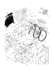 Chassis  /  Engine  /  Pulleys parts for Poulan Snow Removal Equipment 96192001900 from AppliancePartsPros.com