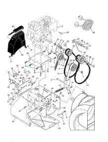 Chassis  /  Engine  /  Pulleys parts for Poulan Snow Removal Equipment 96192001902 from AppliancePartsPros.com