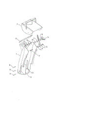 Chute  /  Deflector parts for Poulan Snow Removal Equipment 96192006701 from AppliancePartsPros.com