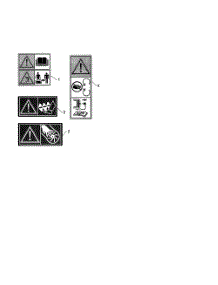 Decals parts for Poulan Snow Removal Equipment 96192006701 from AppliancePartsPros.com