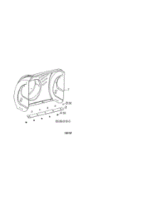 Auger Housing parts for Poulan Snow Removal Equipment 96192006702 from AppliancePartsPros.com
