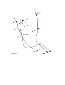 Cable Control Drive & Auger parts for Poulan Snow Removal Equipment 96192006702 from AppliancePartsPros.com