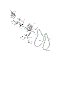 Pulleys  /  Arm Idler parts for Poulan Snow Removal Equipment 96192006702 from AppliancePartsPros.com