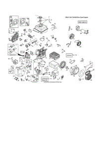 Complete Engine - 585742603 parts for Poulan Snow Removal Equipment 96192006702 from AppliancePartsPros.com