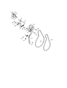 Pulleys  /  Arm Idler parts for Poulan Snow Removal Equipment 96192008700 from AppliancePartsPros.com