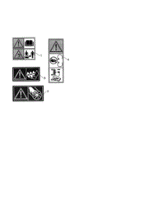 Decals parts for Poulan Snow Removal Equipment 96192008700 from AppliancePartsPros.com