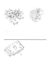 Engine  /  Frame  /  Mounting Plate parts for Poulan Snow Removal Equipment 96192009000 from AppliancePartsPros.com