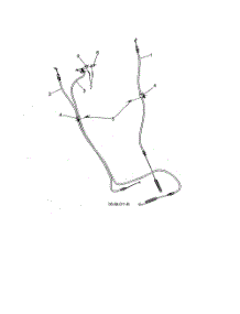 Cable Control Drive & Auger parts for Poulan Snow Removal Equipment 96192009101 from AppliancePartsPros.com