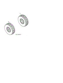 Wheels parts for Poulan Snow Removal Equipment 96192009101 from AppliancePartsPros.com