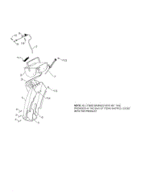 Chute Deflector parts for Poulan Snow Removal Equipment 96192009200 from AppliancePartsPros.com