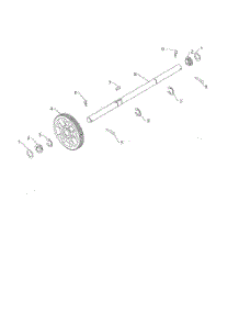 Axle Shaft parts for Poulan Snow Removal Equipment 96192009200 from AppliancePartsPros.com