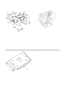 Engine  /  Frame  /  Mounting Plate parts for Poulan Snow Removal Equipment 96192009200 from AppliancePartsPros.com
