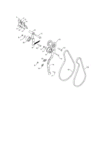 Pulleys  /  Belts parts for Poulan Snow Removal Equipment 96192009200 from AppliancePartsPros.com