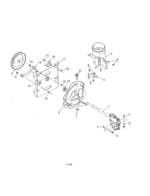 Impeller & Gearbox parts for Poulan Snow Removal Equipment 96192009600 from AppliancePartsPros.com