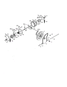 Drive parts for Poulan Snow Removal Equipment 96192009900 from AppliancePartsPros.com