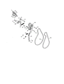 Pulleys  /  Belts parts for Poulan Snow Removal Equipment 96192009900 from AppliancePartsPros.com