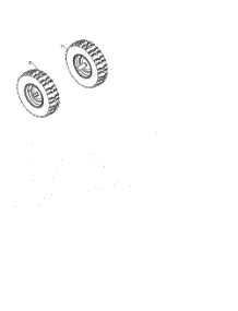 Wheels parts for Poulan Snow Removal Equipment 96192009900 from AppliancePartsPros.com