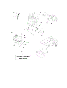 Engine parts for Poulan Riding Mower Tractor BB18542LT from AppliancePartsPros.com