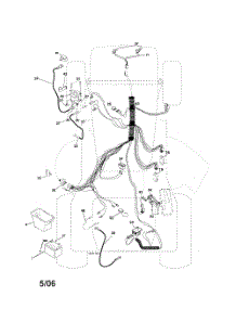 Electrical parts for Poulan Riding Mower Tractor BB185H42LT from AppliancePartsPros.com