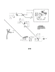Drive Shaft  /  Throttle Housing parts for Poulan Grass Line Trimmer BC2126 from AppliancePartsPros.com
