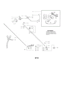 Throttle Housing  /  Handlebar  /  Shield parts for Poulan Grass Line Trimmer BC2128 from AppliancePartsPros.com