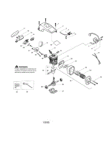 Cylinder  /  Shield  /  Crankshaft parts for Poulan Chainsaw BH2160 from AppliancePartsPros.com