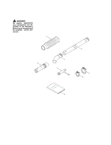 Tube  /  Nozzle parts for Poulan Leaf Blower BP400 from AppliancePartsPros.com