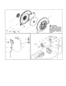 Fan  /  Recoil Starter  /  Fan Case parts for Poulan Leaf Blower BP402LE from AppliancePartsPros.com