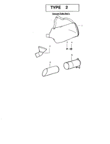 Vacuum Tube Assembly parts for Poulan Leaf Blower BVM200 TYPE 2 from AppliancePartsPros.com