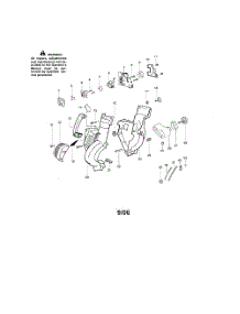 Housing  /  Handle parts for Poulan Leaf Blower BVM200LE TYPE 2 from AppliancePartsPros.com