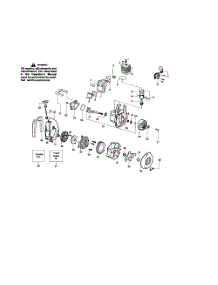 Cylinder  /  Crankshaft  /  Crankcase parts for Poulan Leaf Blower BVM200LE TYPE 4 from AppliancePartsPros.com